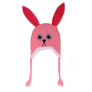 A Christmas Story Pink Bunny Knit Laplander Hat
