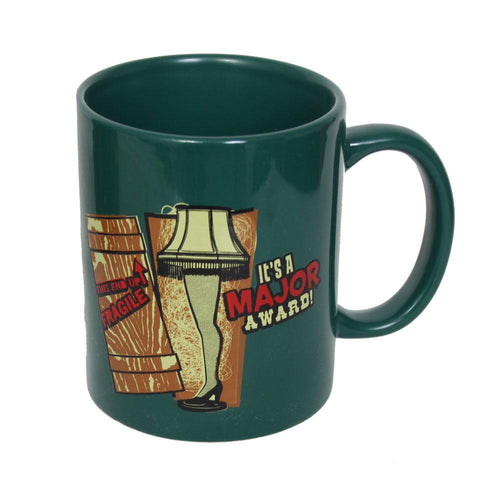 A Christmas Story Leg Lamp Green Coffee Mug