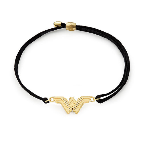 ALEX AND ANI Justice League Wonder Woman Pull Cord Bracelet