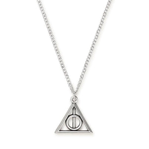 ALEX AND ANI Deathly Hallows Necklace Silver