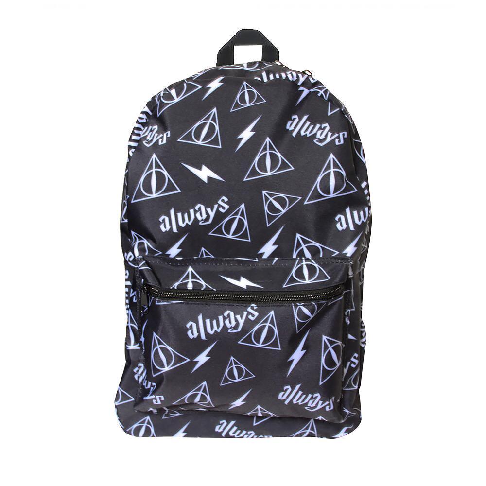 Always Death Hallows Logo Sublimated Backpack