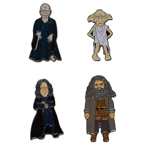 4-Pack Character Pin Set