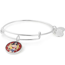 Load image into Gallery viewer, ALEX AND ANI Wonder Woman Silver Charm Bangle