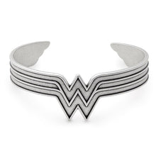 Load image into Gallery viewer, ALEX AND ANI Wonder Woman Silver Cuff
