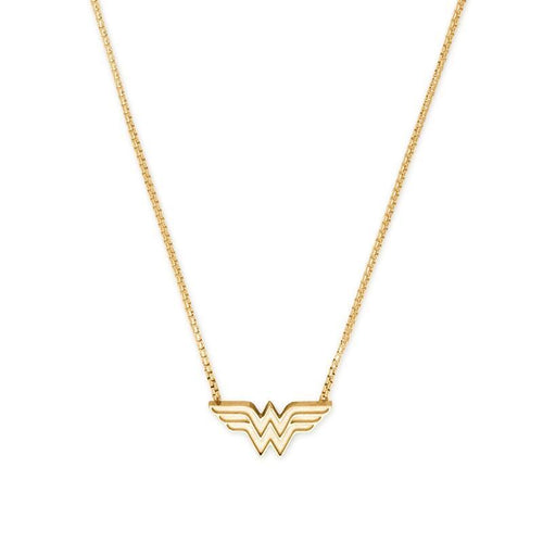 ALEX AND ANI Wonder Woman Gold Adjustable Necklace