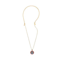 Load image into Gallery viewer, ALEX AND ANI Wonder Woman Logo Gold Expandable Necklace