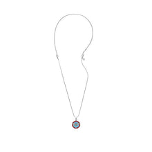 Load image into Gallery viewer, ALEX AND ANI Wonder Woman Logo Silver Expandable Necklace